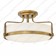 Harper 3 Light Medium Semi Flush - Heritage Brass
