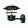 Helsingor 1 Light Pir Wall Lantern - Black