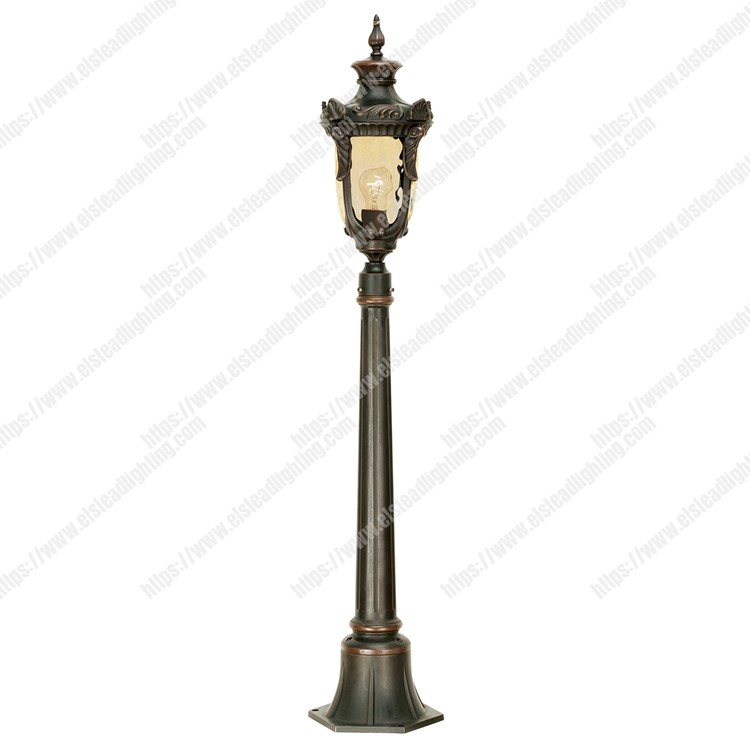 Philadelphia 1 Light Medium Pillar - Old Bronze