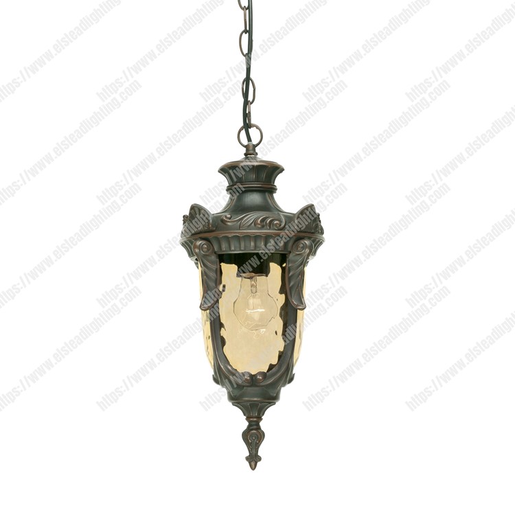 Philadelphia 1 Light Chain Lantern - Old Bronze
