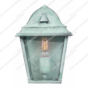 St James 1 Light Wall Lantern &#8211; Verdigris