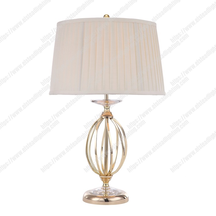 Aegean 1 Light Table Lamp - Polished Brass
