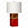 Alba 1 Light Table Lamp - Rouge