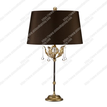 Amarilli 1 Light Table Lamp &#8211; Bronze/Gold