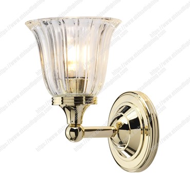 Austen 1 Light Wall Light &#8211; Polished Brass