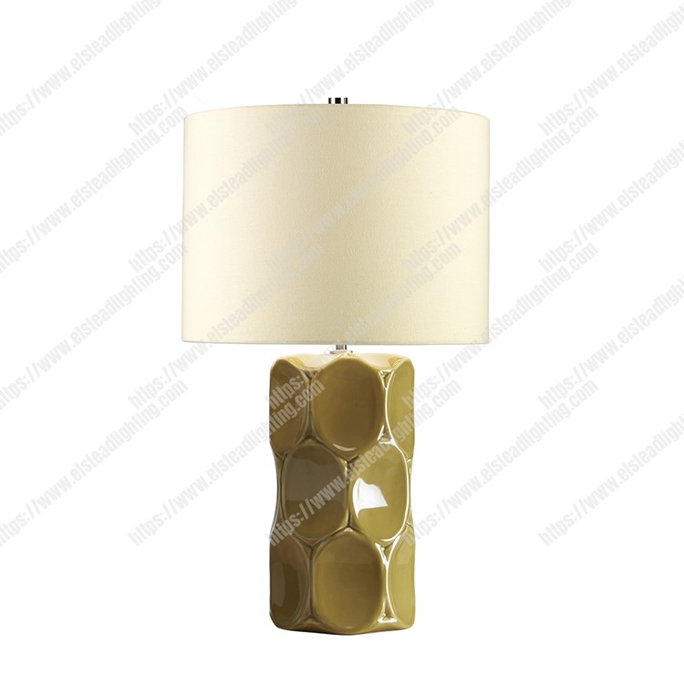 Green Retro 1 Light Table Lamp