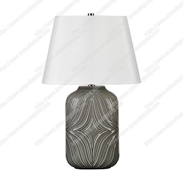 Muse 1 Light Table Lamp &#8211; Grey