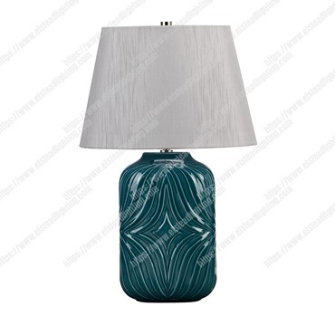 Muse 1 Light Table Lamp &#8211; Turqse