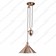Provence 1 Light Rise and Fall Pendant - Polished Copper
