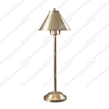 Provence 1 Light Stick Lamp &#8211; Aged Brass