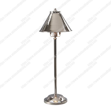 Provence 1 Light Stick Lamp &#8211; Polished Nickel