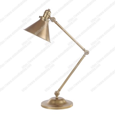 Provence 1 Light Table Lamp &#8211; Aged Brass