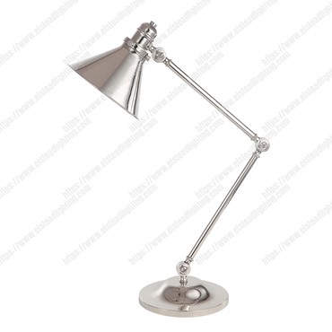 Provence 1 Light Table Lamp &#8211; Polished Nickel