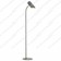 Quinto 1 Light Floor Lamp - Dark Grey Polished Nickel