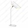 Quinto 1 Light Table Lamp - White Aged Brass