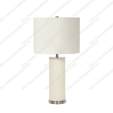 Ripple 1 Light Table Lamp &#8211; White