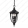 English Bridle 3 Light Medium Chain Lantern - Black