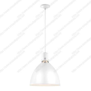 Brynne 1 Light Medium LED Pendant &#8211; Flat White