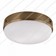 Cadence 2 Light Flush Mount - Dark Antique Brass