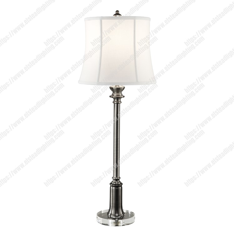 Stateroom 1 Light Buffet Lamp - Antique Nickel