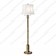 Stateroom 2 Light Floor Lamp - Bali Brass