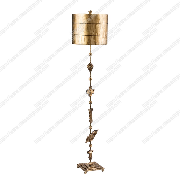 Fragment 1 Light Floor Lamp - Gold