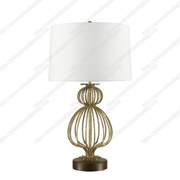 Lafitte 1 Light Table Lamp  &#8211; Distressed Gold