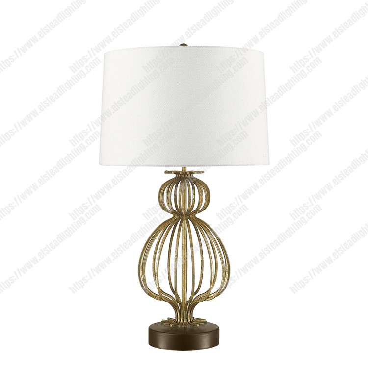 Lafitte 1 Light Table Lamp  - Distressed Gold