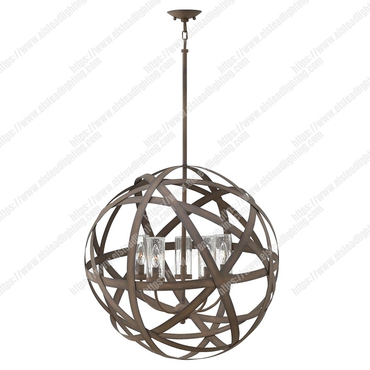 Carson 5 Light Outdoor Chandelier