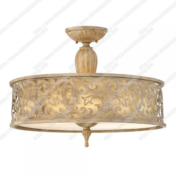 Carabel 3 Light Large Semi-Flush