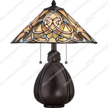 India 2 Light Table Lamp