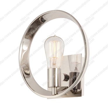 Uptown Theater Row 1 Light Wall Light &#8211; Imperial Silver