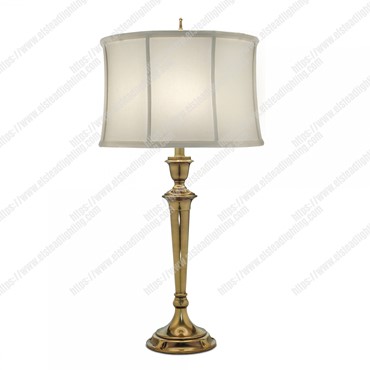 Syracuse 1 Light Table Lamp &#8211; Burnished Brass